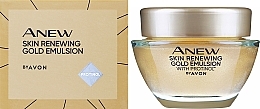 Ночной крем для лица - Avon Anew Skin Renewing Gold Emulsion with Protinol — фото N2