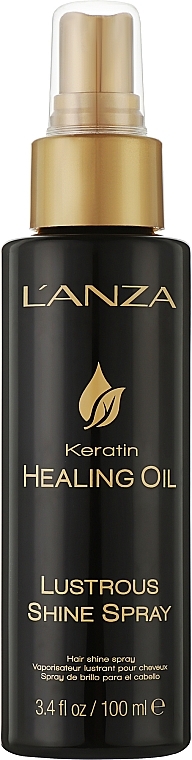 Спрей для блиску волосся - L'anza Keratin Healing Oil Lustrous Shine Spray — фото N2