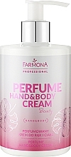 Духи, Парфюмерия, косметика Парфюмированный крем для рук и тела - Farmona Professional Perfume Hand&Body Cream Beauty