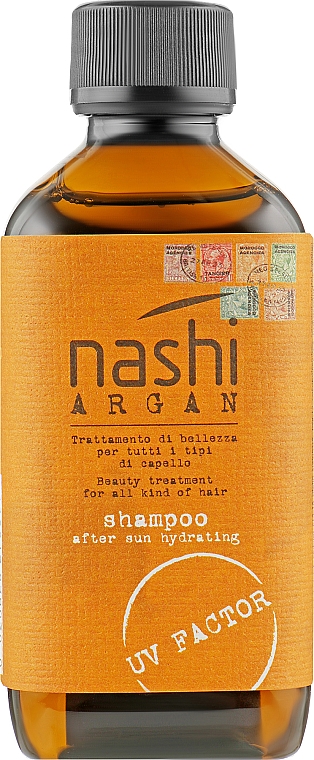 Зволожувальний шампунь після сонця - Nashi Argan Shampoo After Sun Hydrating — фото N1