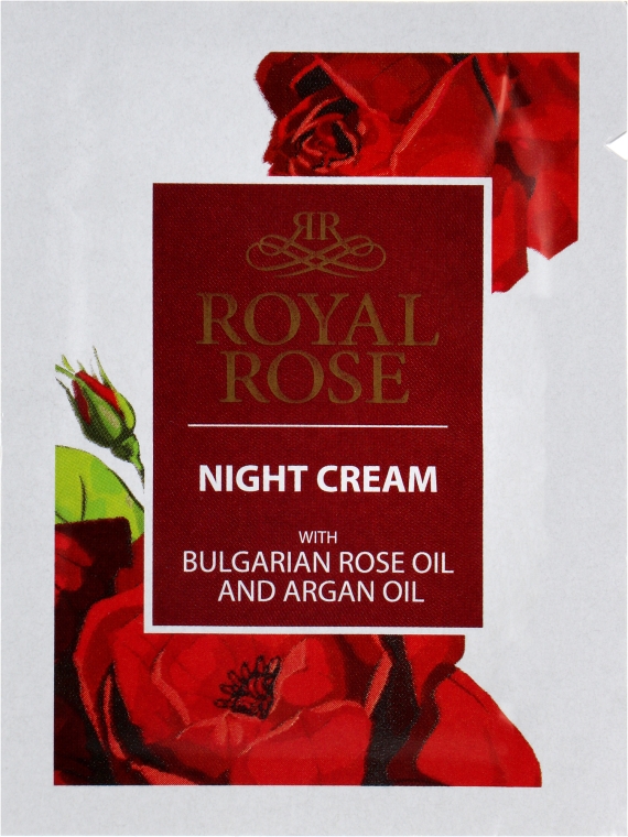 Нічний крем для обличчя - BioFresh Royal Rose Night Cream (пробник)