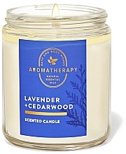 Духи, Парфюмерия, косметика Аромасвеча - Bath & Body Works Lavender Cedarwood Scented Candle