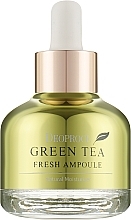 Парфумерія, косметика Ампульна сироватка для обличчя з екстрактом зеленого чаю - Deoproce Green Tea Fresh Ampoule