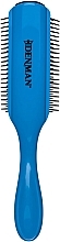 Щітка для волосся D4, синя - Denman Original Styling Brush D4 Santorini Blue — фото N2
