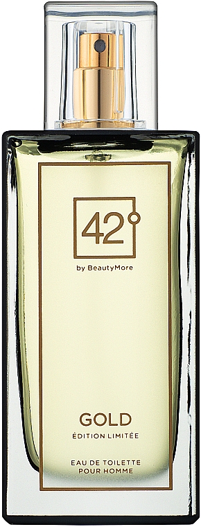 42° by Beauty More Gold Edition Limitee pour Homme - Туалетна вода — фото N1