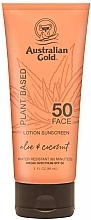 Парфумерія, косметика Сонцезахисний лосьйон для обличчя - Australian Gold Plant Based Sunscreen Face Lotion SPF 50