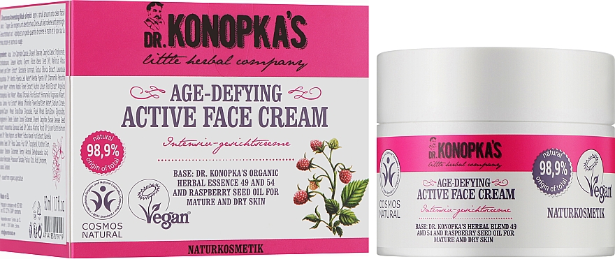 Крем для обличчя від перших ознак старіння - Dr. Konopka's Age-Defying Active Face Cream — фото N2