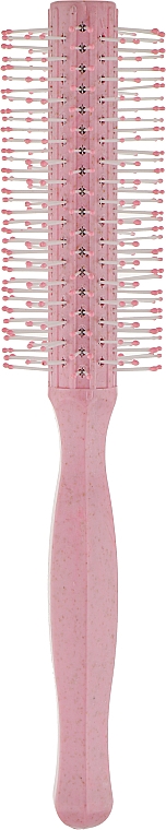 Круглая щетка, розовая, FC-011 - Dini
