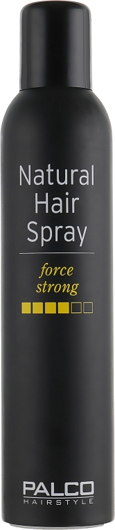 Спрей сильної фіксації для волосся - Palco Professional Hairstyle Natural Hair Spray Strong — фото N3