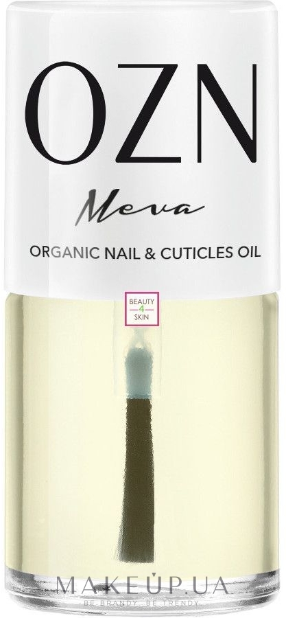 Масло для ногтей и кутикулы - OZN Meva Organic Nail & Cuticle Oil  — фото 12ml