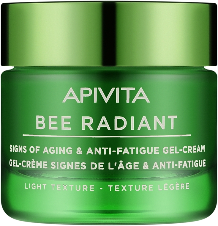 Гель-крем для обличчя - Apivita Bee Radiant Signs of Aging & Anti-Fatigue Gel-Cream Light Texture — фото N1