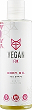 Духи, Парфюмерия, косметика Масло для тела с красным виноградом - Vegan Fox Body Oil Red Grape