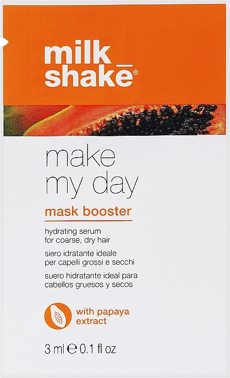 Бустер для маски для волос "Папайя" - Milk_Shake Make My Day Mask Booster Papaya — фото N2