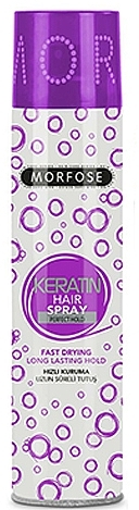 Спрей для волос - Morfose Keratin Hairspray — фото N1