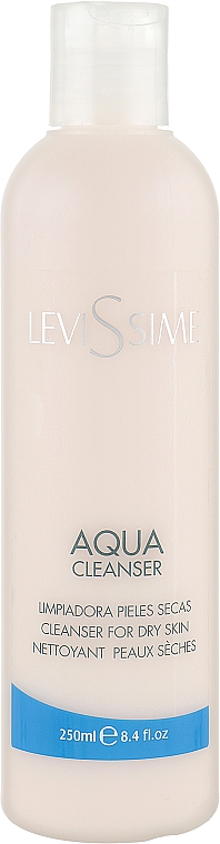 Крем для снятия макияжа и очищения кожи - LeviSsime Aqua Cleanser 