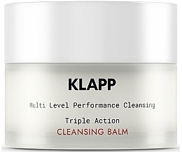 Очищающий бальзам "Тройное действие" - Klapp Triple Action Cleansing Balm — фото N1