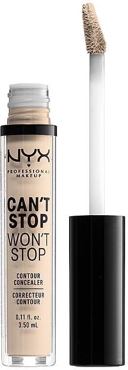 Консилер для лица - NYX Professional Makeup Can't Stop Won't Stop Concealer — фото N2