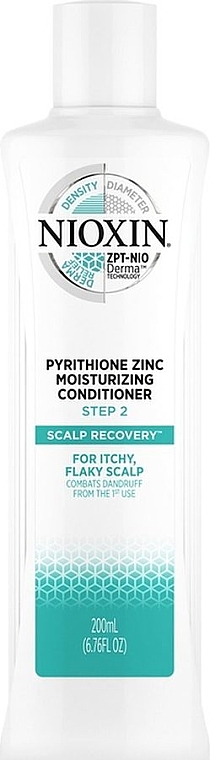 Кондиционер увлажняющий для волос - Nioxin Pyrithione Zinc Medicating Cleanser Scalp Recovery Conditioner — фото N1