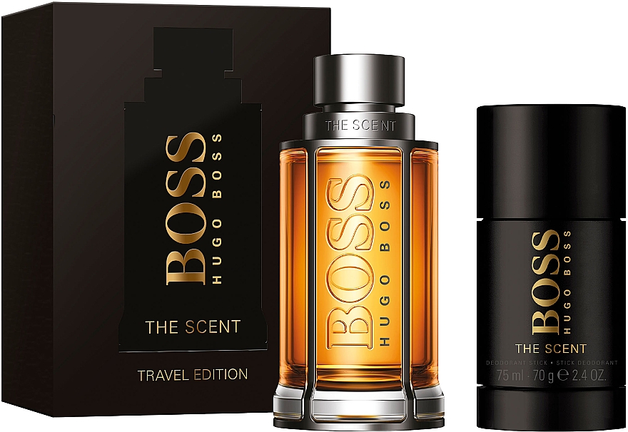 BOSS The Scent - Набор (edt/100ml + deo/stick/75ml) — фото N2