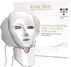 Парфумерія, косметика Світлодіодна LED-маска для обличчя, 7 кольорів - Eclat Skin London Limited Edition Pro 7 Colour LED Face & Neck Mask