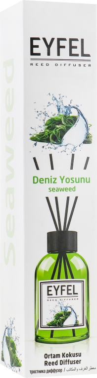 Аромадифузор "Морські водорості" - Eyfel Perfume Reed Diffuser Seaweed — фото N1