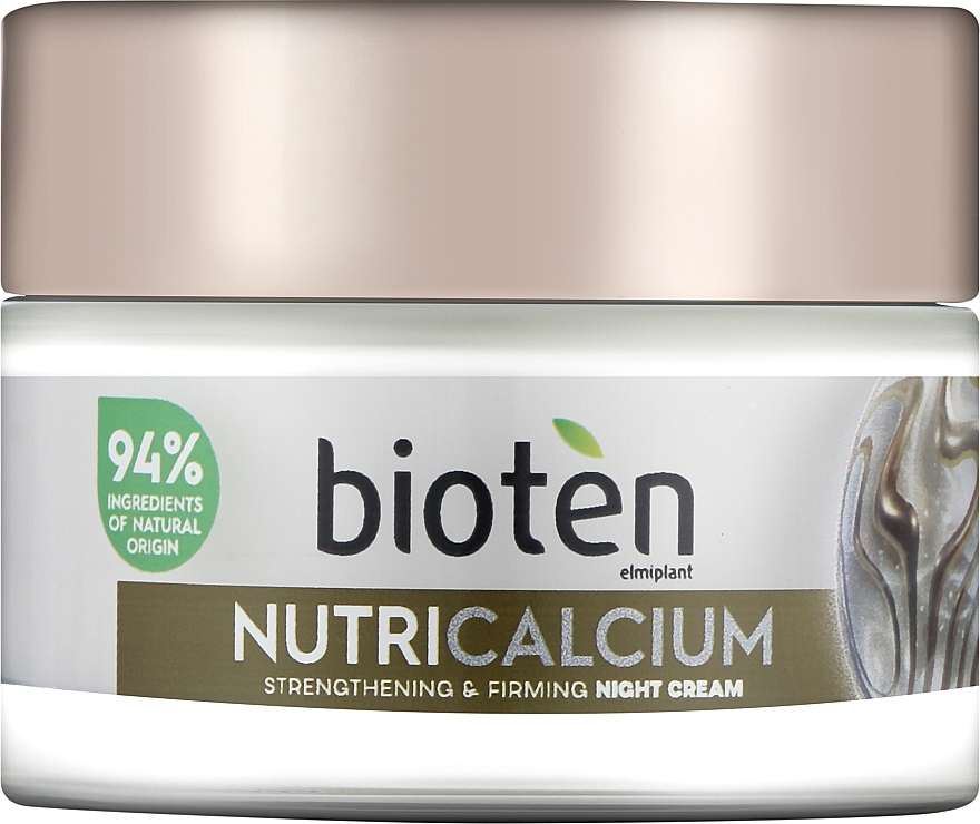 Ночной крем для лица - Bioten Nutri Calcium Strengthening & Firming Night Cream — фото N1