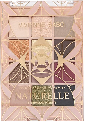 Палетка теней для век, 12 цветов - Vivienne Sabo Metamourphoses Eyeshadow  — фото N1