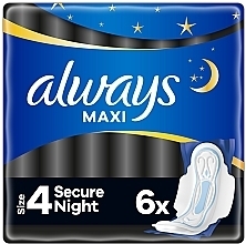 Парфумерія, косметика Гігієнічні прокладки, 6 шт. - Always Classic Night Maxi