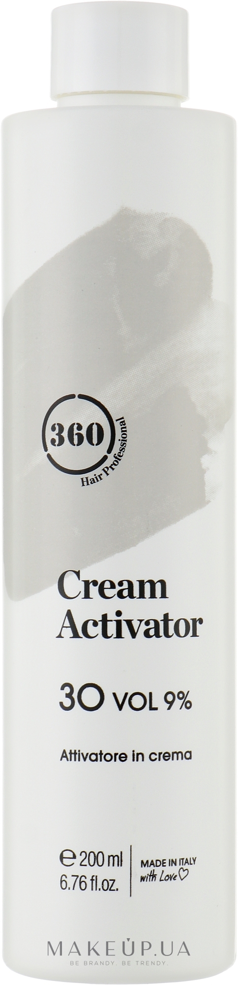Крем-активатор 30 - 360 Cream Activator 30 Vol 9% — фото 200ml