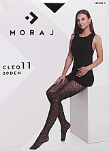 Колготки "Cleo 11", 20 den, nero - Moraj — фото N1