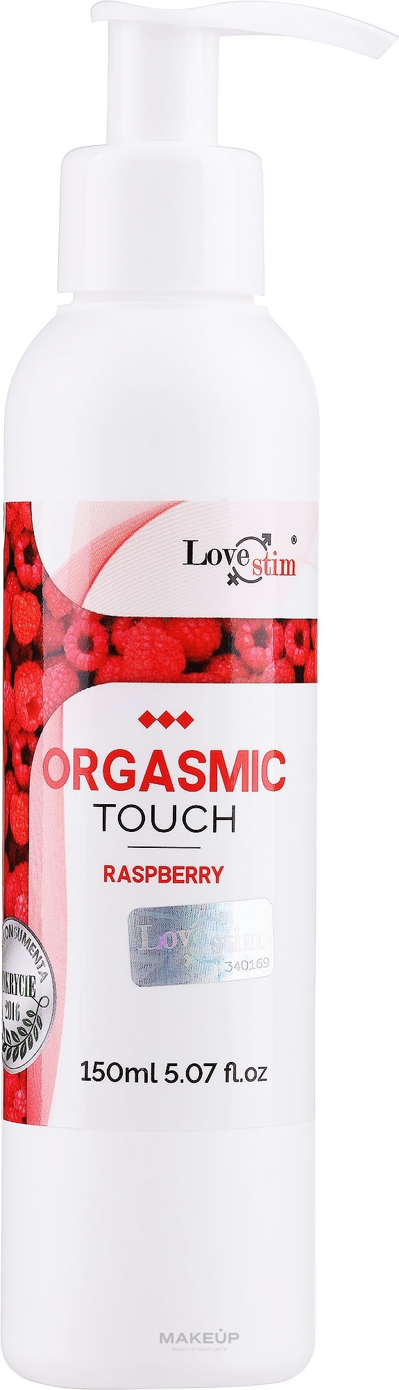 Гель для массажа и стимуляции - Love Stim Orgasmic Touch Raspberry — фото 150ml