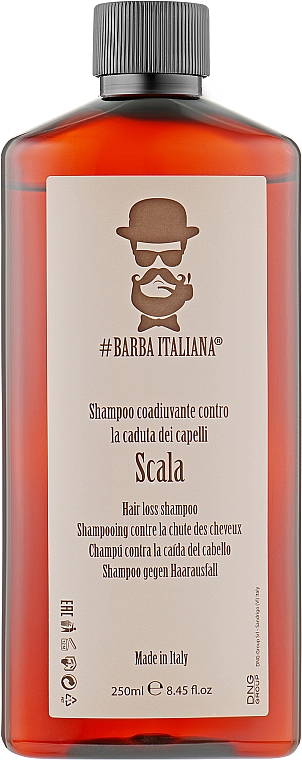 Шампунь против выпадения волос - Barba Italiana Scala Hair Loss Shampoo