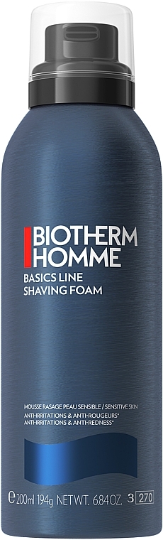 Пена для бритья - Biotherm Sensitive Skin Shaving Foam — фото N1