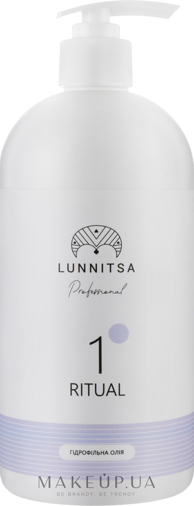 Гидрофильное масло для лица - Lunnitsa Professional — фото 750ml