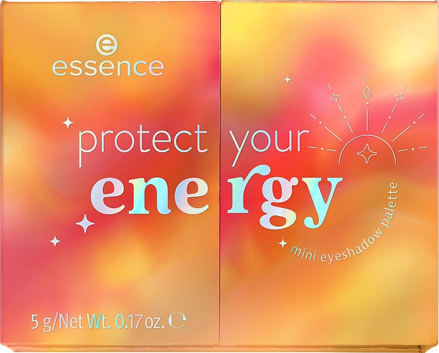 Палетка для макияжа глаз - Essence Protect Your Energy Mini Eyeshadow Palette — фото N1