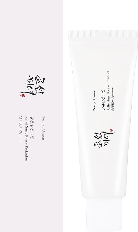  Сонцезахисний крем з пробіотиками - Beauty of Joseon Relief Sun Rice + Probiotic SPF50+ PA++++ — фото N2