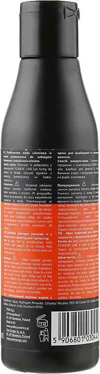 Окислитель для волос - Profis Scandic Line Oxydant Creme 1.9% — фото N2
