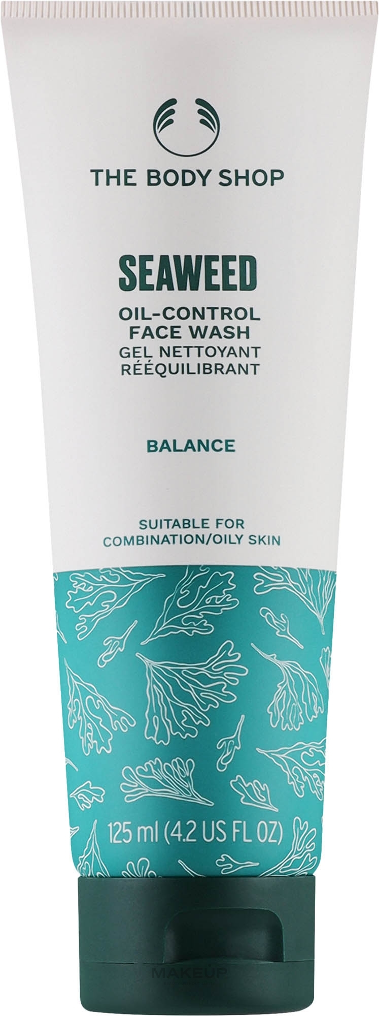 Гель для вмивання обличчя "Морські водорості" - The Body Shop Seaweed Oil-Control Face Wash — фото 125ml
