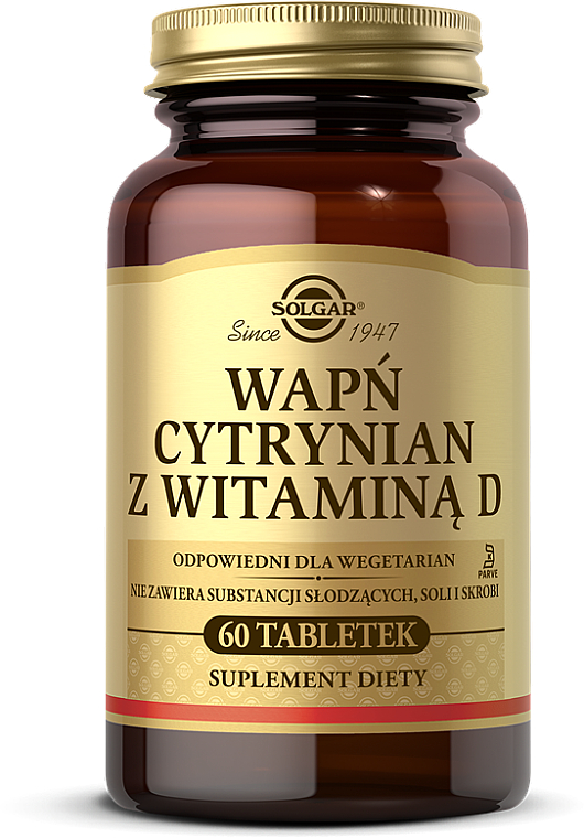 Пищевая добавка "Цитрат кальция с витамином д3" - Solgar Calcium Citrate with Vitamin D3