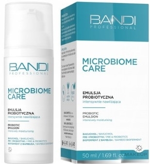 Інтенсивно зволожуюча емульсія для обличчя - Bandi Professional Microbiome Care Probiotic Emulsion — фото 50ml