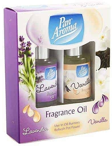 Набір ароматичних олій - Pan Aroma Fragrance Oil Lavender & Vanilla (fr/oil/2x10ml) — фото N1