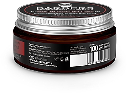 Крем для гоління із заспокійливим ефектом - Barbers Premium Shaving Cream Sandalwood-Licorice Root — фото N3