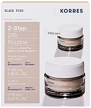 Набір - Korres Black Pine (day/cr/40ml + night/cr/15ml) — фото N1