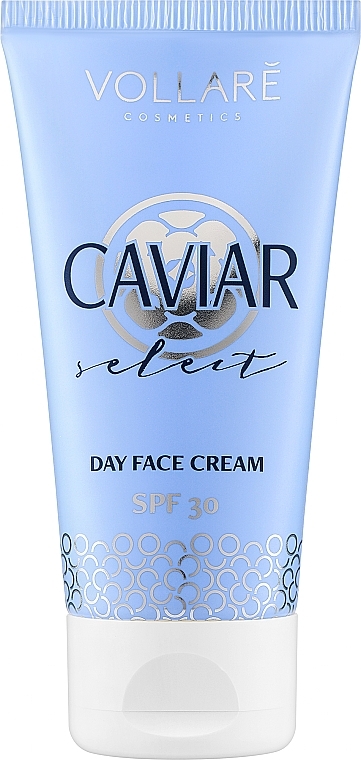 Омолаживающий дневной крем для лица с черной икрой - Vollare Cosmetics Caviar Extract Soothing Day Face Cream SPF 30 — фото N1