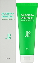 Пінка для вмивання, для проблемної шкіри - J:ON AC Derma Remedial Cleansing Foam — фото N2