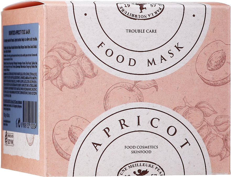 Маска для обличчя з абрикосою - Skinfood Trouble Care Apricot Food Mask — фото N2