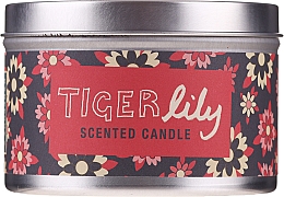 Ароматична свічка - Bath House Queen Tiger Lily Scented Candle — фото N1