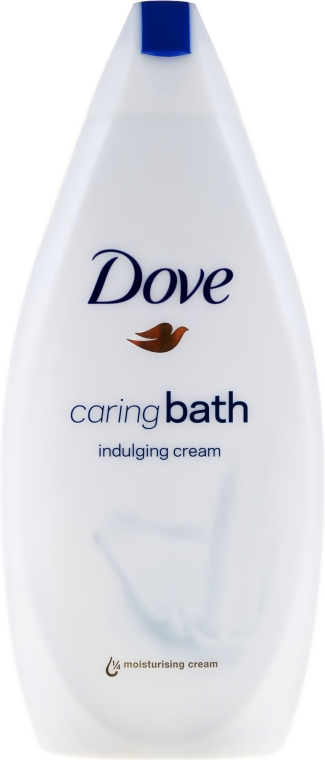 Крем-пена для ванн "Наслаждение и забота" - Dove Indulging Cream Caring Bath — фото N1