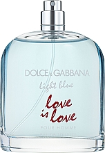 Dolce & Gabbana Light Blue Love is Love Pour Homme - Туалетная вода (тестер без крышечки) — фото N1