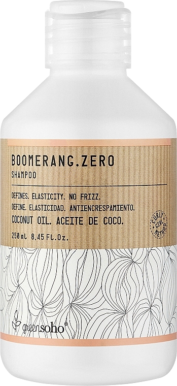 Зволожуючий шампунь для хвилястого та кучерявого волосся - GreenSoho Boomerang.Zero Shampoo — фото N2